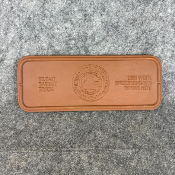 Longaberger Other - Longaberger Pottery Bread Basket Warming Brick Roseville OH USA